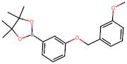 2-(3-((3-Methoxybenzyl)oxy)phenyl)-4,4,5,5-tetramethyl-1,3,2-dioxaborolane