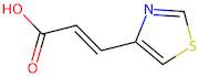 (E)-3-(Thiazol-4-yl)acrylic acid