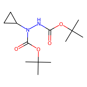 Di-tert-butyl 1-cyclopropylhydrazine-1,2-dicarboxylate