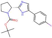 (R)-tert-Butyl 2-(5-(4-iodophenyl)-1H-imidazol-2-yl)pyrrolidine-1-carboxylate