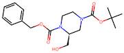 1-Benzyl 4-(tert-butyl) (S)-2-(hydroxymethyl)piperazine-1,4-dicarboxylate