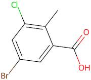 5-Bromo-3-chloro-2-methylbenzoic acid