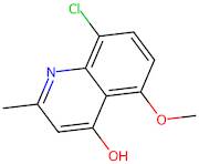 8-Chloro-5-methoxy-2-methyl-4-quinolinol