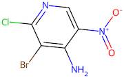 3-Bromo-2-chloro-5-nitropyridin-4-amine