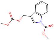 Methyl 3-(((methoxycarbonyl)oxy)methyl)-1H-indole-1-carboxylate