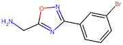 1-[3-(3-Bromophenyl)-1,2,4-oxadiazol-5-yl]methanamine