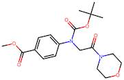 Methyl 4-((tert-butoxycarbonyl)(2-morpholino-2-oxoethyl)amino)benzoate