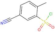 5-Cyano-2-methyl-benzenesulfonylchloride