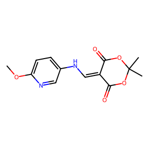 5-(((6-Methoxypyridin-3-yl)amino)methylene)-2,2-dimethyl-1,3-dioxane-4,6-dione