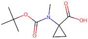 1-((tert-Butoxycarbonyl)(methyl)amino)cyclopropane-1-carboxylic acid