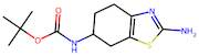 tert-Butyl (2-amino-4,5,6,7-tetrahydrobenzo[d]thiazol-6-yl)carbamate