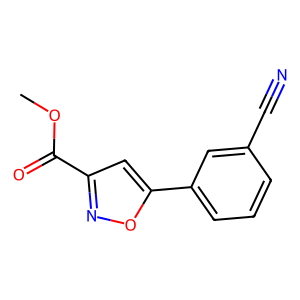 3-Isoxazolecarboxylic acid, 5-(3-cyanophenyl)-, methyl ester