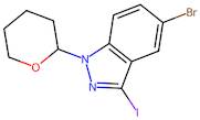 5-Bromo-3-iodo-1-(tetrahydro-2H-pyran-2-yl)-1H-indazole