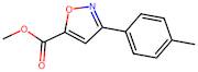 Methyl 3-(p-tolyl)isoxazole-5-carboxylate