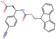 (R)-3-((((9H-Fluoren-9-yl)methoxy)carbonyl)amino)-3-(4-cyanophenyl)propanoic acid