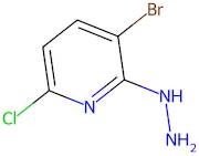 3-Bromo-6-chloro-2-hydrazinylpyridine