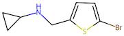 n-((5-Bromothiophen-2-yl)methyl)cyclopropanamine