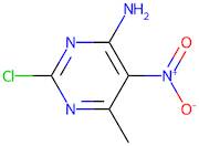 4-Amino-2-chloro-6-methyl-5-nitropyrimidine