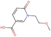 1-(2-Methoxyethyl)-6-oxo-1,6-dihydropyridine-3-carboxylic acid