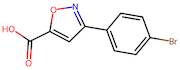 3-(4-Bromophenyl)-1,2-oxazole-5-carboxylic acid