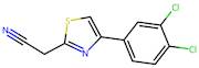 2-[4-(3,4-dichlorophenyl)-1,3-thiazol-2-yl]acetonitrile