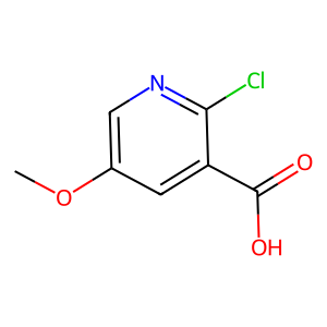 2-Chloro-5-methoxynicotinic acid