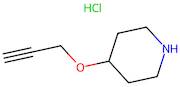 4-(Prop-2-yn-1-yloxy)piperidine hydrochloride