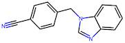 4-(1h-1,3-Benzodiazol-1-ylmethyl)benzonitrile