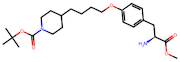 (S)-tert-Butyl 4-(4-(4-(2-amino-3-methoxy-3-oxopropyl)phenoxy)butyl)piperidine-1-carboxylate