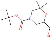 tert-Butyl 6-(hydroxymethyl)-2,2-dimethylmorpholine-4-carboxylate