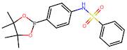 N-(4-(4,4,5,5-Tetramethyl-1,3,2-dioxaborolan-2-yl)phenyl)benzenesulfonamide