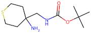 1,1-Dimethylethyl N-[(4-aminotetrahydro-2H-thiopyran-4-yl)methyl]carbamate