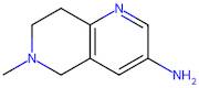 3-Amino-5,6,7,8-tetrahydro-6-methyl-1,6-naphthyridine