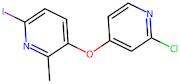 3-((2-Chloropyridin-4-yl)oxy)-6-iodo-2-methylpyridine