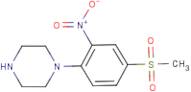 1-[4-(Methylsulphonyl)-2-nitrophenyl]piperazine