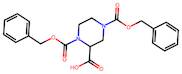 1,4-Bis((benzyloxy)carbonyl)piperazine-2-carboxylic acid