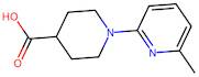 1-(6-Methylpyridin-2-yl)piperidine-4-carboxylic acid