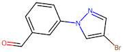 3-(4-Bromo-1h-pyrazol-1-yl)benzaldehyde