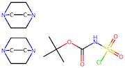 tert-Butyl chlorosulfonylcarbamate compound with 1,4-diazabicyclo[2.2.2]octane (1:2)