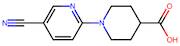 1-(5-Cyano-2-pyridinyl)-4-piperidinecarboxylic acid