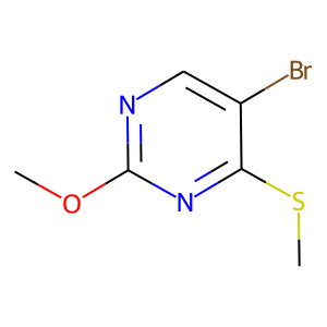 5-Bromo-2-methoxy-4-(methylthio)pyrimidine