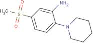 5-(Methylsulphonyl)-2-(piperidin-1-yl)aniline
