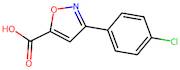 3-(4-Chlorophenyl)-1,2-oxazole-5-carboxylic acid