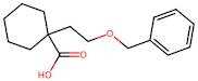 1-(2-(Benzyloxy)ethyl)cyclohexanecarboxylic acid