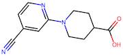 1-(4-Cyanopyridin-2-yl)piperidine-4-carboxylic acid