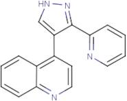 4-[(3-Pyridin-2-yl)-1H-pyrazol-4-yl)]quinoline