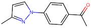 1-(4-(3-Methyl-1h-pyrazol-1-yl)phenyl)ethan-1-one