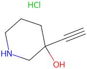 3-Ethynylpiperidin-3-ol hydrochloride