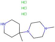 1-Methyl-4-(4-methylpiperidin-4-yl)piperazine trihydrochloride