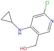 (6-Chloro-4-(cyclopropylamino)pyridin-3-yl)methanol